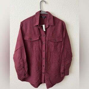 Madewell Boyfriend Fit Button Down Shirt NWT